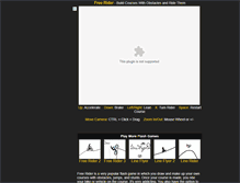 Tablet Screenshot of freerider-1.net